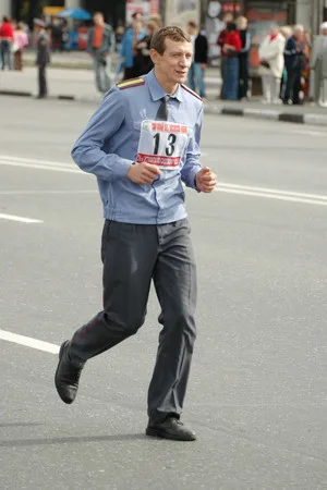 Police marathon. Кадр 11