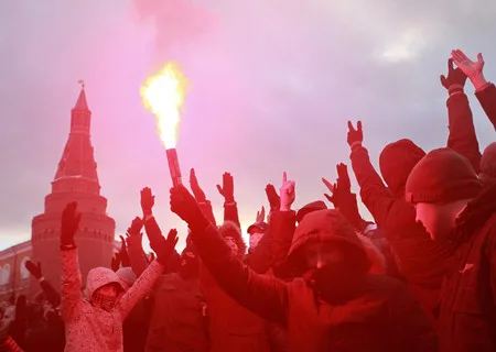 Manejnaya square. December 11 2010. Кадр 12