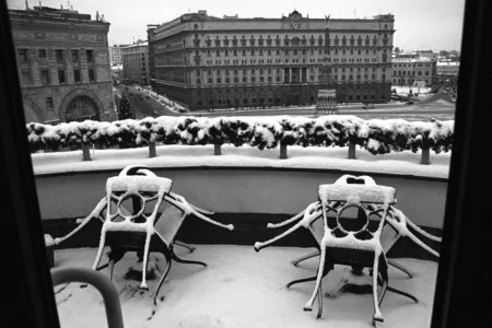 Moscow. First snow. Кадр 5