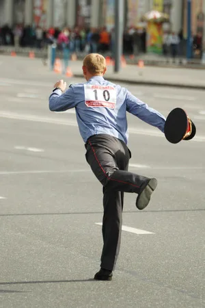 Police marathon. Кадр 10