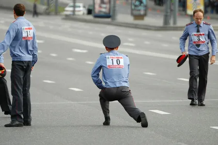 Police marathon. Кадр 12