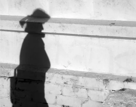 Playing with a shadow. Кадр 6
