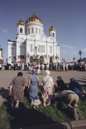 Тихвинская Икона в Москве. Кадр 3