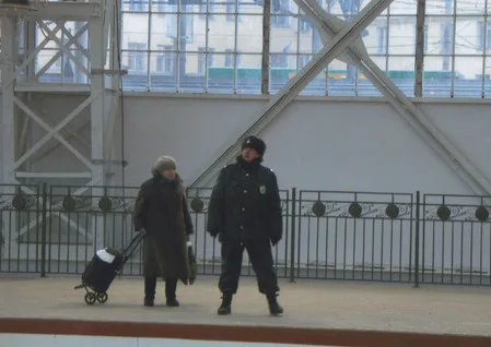 A day from the life of the Kievsky railway station. Кадр 3