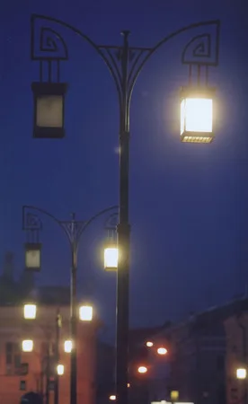 Moscow’s street lamps. Кадр 2