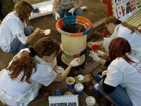 Festival of color. Кадр 7