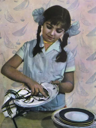 Katya and Kolya at home and in school. Кадр 10