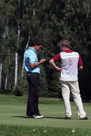 Report on golf. Кадр 5