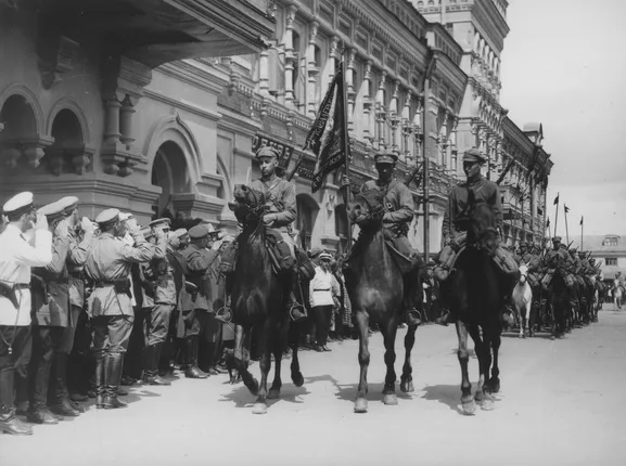 Всесоюзное торжище в Нижнем Новгороде. 1924. Кадр 2