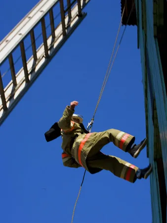 Fire man tranings. Кадр 4