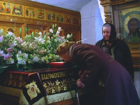 Easter. Preobrazhenskaya church. Кадр 6