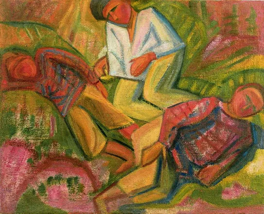 Поставангард. Русская живопись и графика из собрания ЮниКредит Банка и частных коллекций. Кадр 3