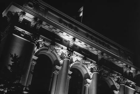 Lights of night Moscow. Кадр 5