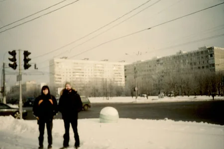 Лёня и Петя едут в Москву. Кадр 7