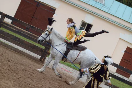 In a saddle. Кадр 6