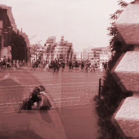 The Red square. Reflections. Кадр 7
