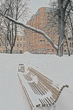 Moscow in winter. Кадр 5
