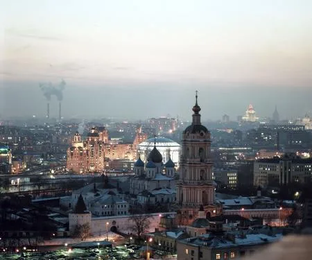 Moscow. Evening. Кадр 4