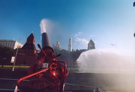 The Kremlin. Sanitary day. Кадр 1