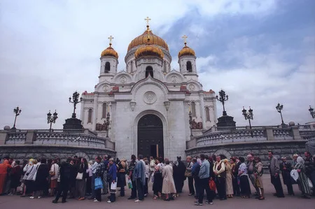Тихвинская Икона в Москве. Кадр 7
