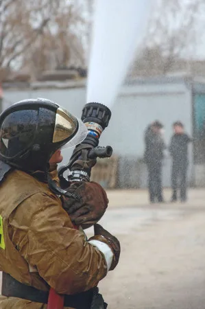 Fire at Skladochnaya street. Кадр 11