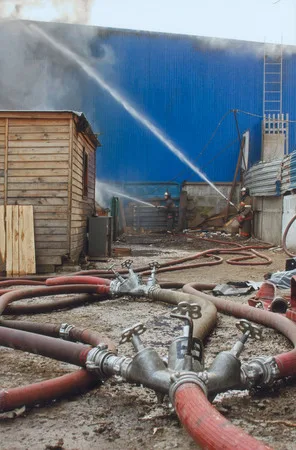 Fire at Skladochnaya street. Кадр 10