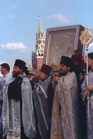 Тихвинская Икона в Москве. Кадр 11