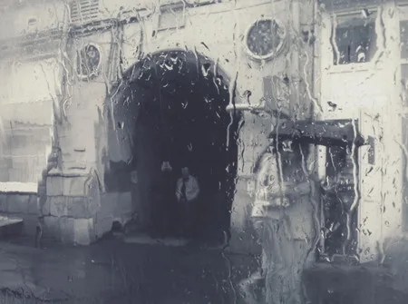 Rain in the city. Кадр 2