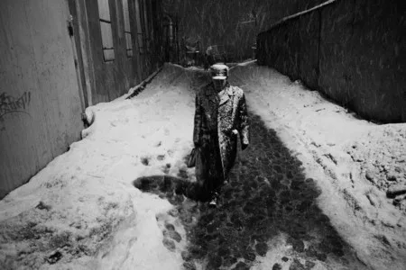 Moscow. First snow. Кадр 8