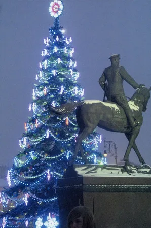 New Year Moscow. Кадр 1