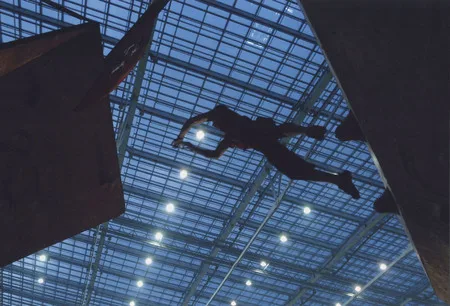 Competitions of the rock-climbing. The Moscow Cup 2004. Кадр 4
