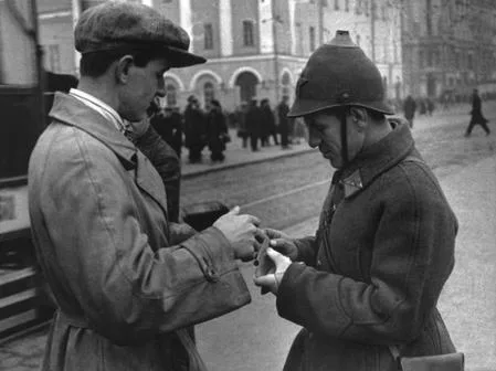 From a history of the Moscow militia. Кадр 8