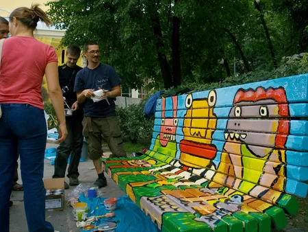 Festival of color. Кадр 8