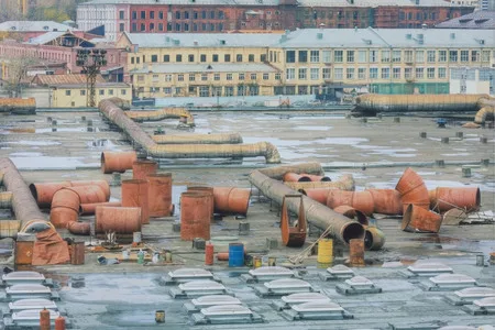 Industrial zone. Кадр 12