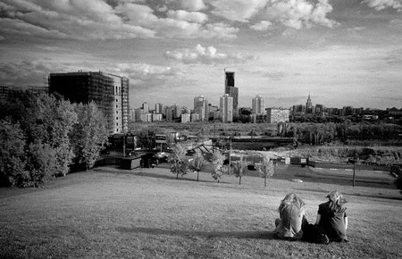 Moscow under red sunbeam. Кадр 6