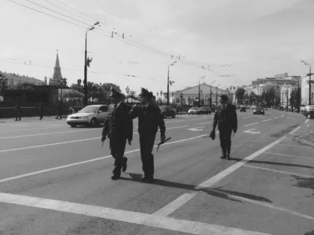 City day. Morning in the Tverskaya street. Кадр 13