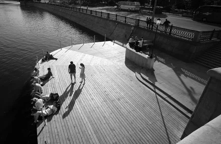 Walks in jazz style. Кадр 6