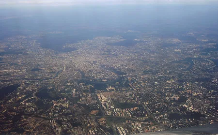 Fly over Moscow. Кадр 5