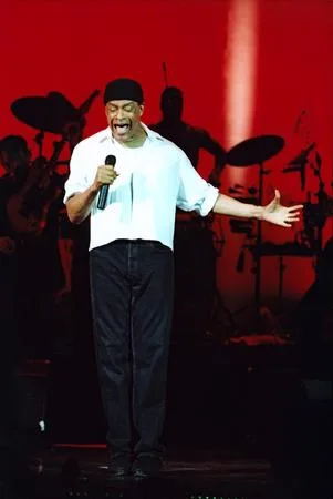 Al Jarreau is first time in Moscow. Кадр 5