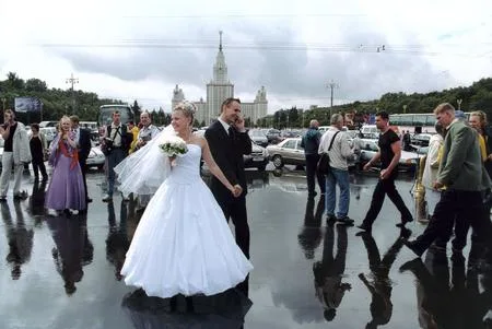 Московские свадьбы. Кадр 8