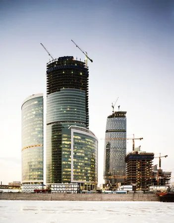 Moscow-City 2007. Кадр 3