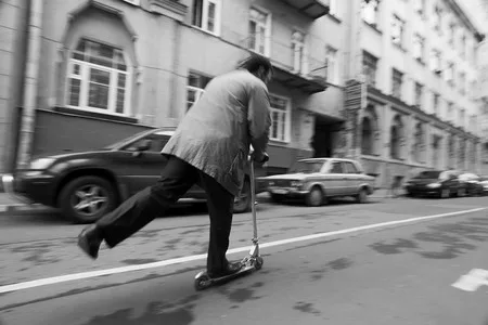 The scence of Moscow. Кадр 4