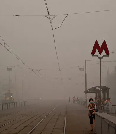Moscow: life after gas attack. Кадр 1