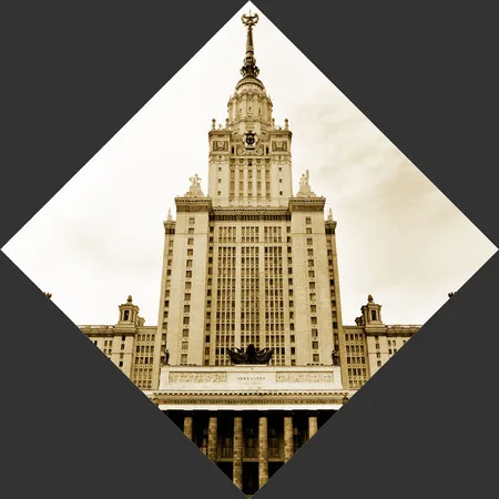 Сталинские высотки. Коллекция диагоналей. Кадр 1