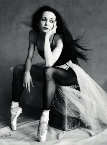 Diana Vishneva through the lens of Patrick Demarchelier. Кадр 1