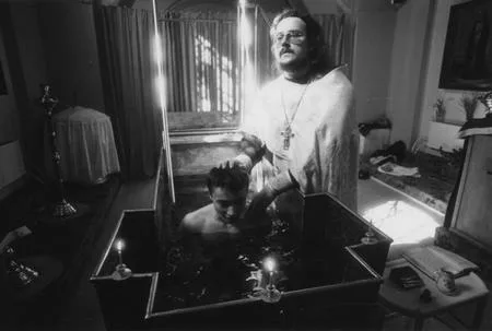 Sacrament of a christening. Кадр 5