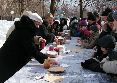 Pancake week in Koptevo. Кадр 7