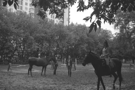Training in the city. Кадр 7