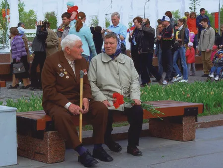 9th of May at Poklonnaya Gora. Кадр 7