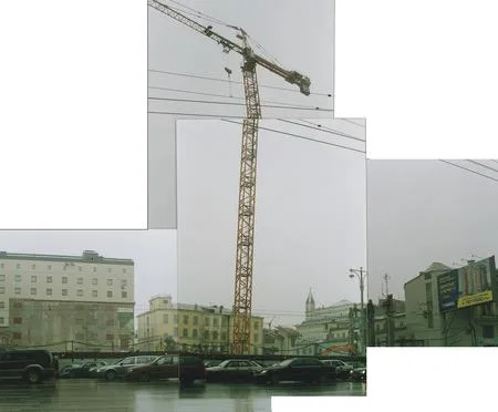 Снос гостиницы Интурист. Кадр 2